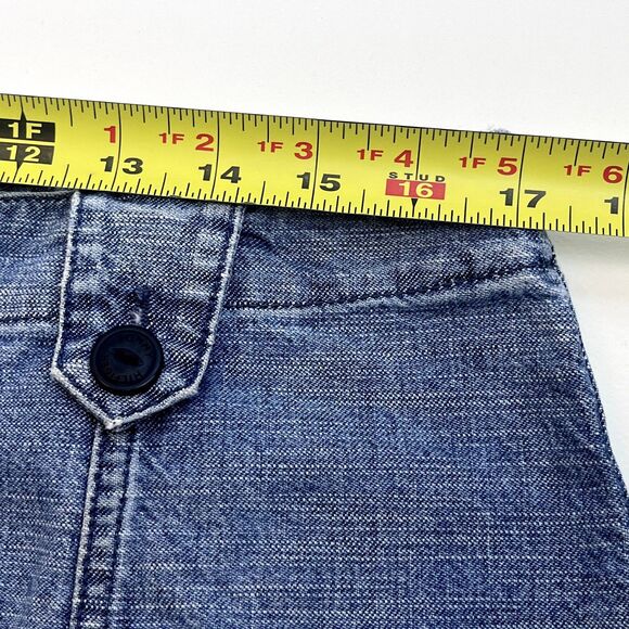 Tommy Hilfiger Blue Denim Mini Skirt Size 12 - Picture 10 of 10